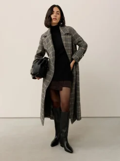 Next Cuir noir - Bottes Forever Comfort® à bout plat et hauteur genou Hot