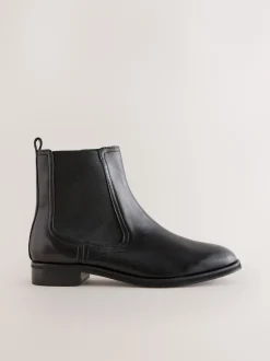 Next - Bottines Chelsea ultra confortables Cuir noir Hot