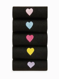 Next Cœur - Chaussettes à motif brodé 5 Pack Best
