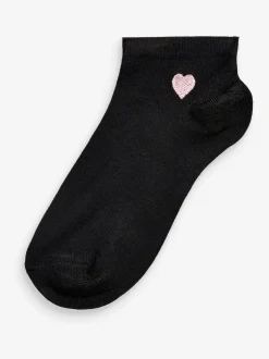 Next Cœur - Lot de 5 paires de chaussettes de sport à motif New