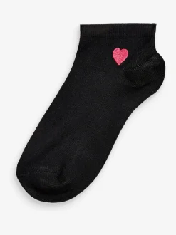 Next Cœur - Lot de 5 paires de chaussettes de sport à motif New