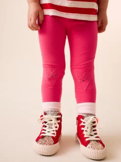 Next Cœur rouge - Leggings embellis (3mths-7yrs) New
