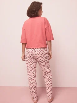 Next - Pyjama à manches courtes Cœur rouge Clearance