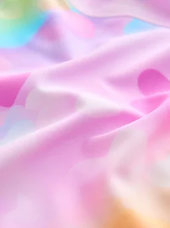 Next - Maillot de bain Sunsafe (3mths-10yrs) Cœurs arc-en-ciel ombrés