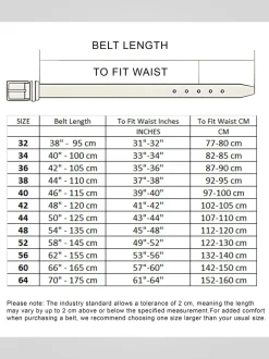 D555 avant Bord bruni Faux 3. Ceinture en cuir de largeur 50 cm Outlet