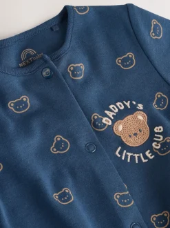 Next Daddys bleu marine Little Cub - Bébé Family Combinaison de nuit (0-2yrs) Outlet