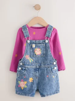 Next Denim - Ensemble salopette cosmique (3mois-7ans) Online