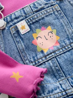 Next Denim - Ensemble salopette cosmique (3mois-7ans) Online