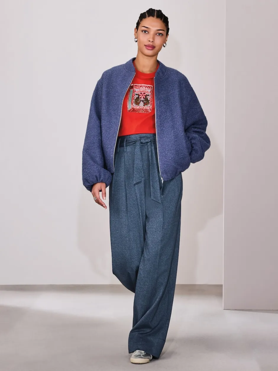 Next Denim - Pantalons ultra-larges ceinturés Online