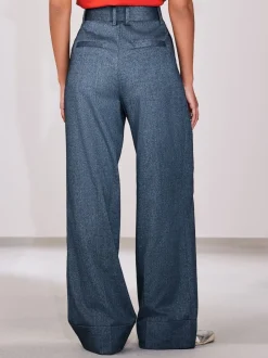 Next Denim - Pantalons ultra-larges ceinturés Online