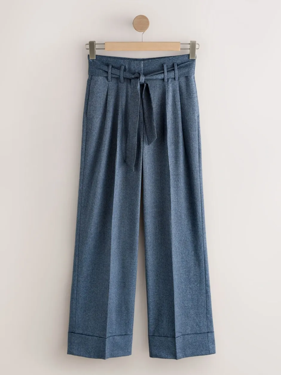 Next Denim - Pantalons ultra-larges ceinturés Online