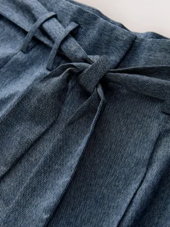 Next Denim - Pantalons ultra-larges ceinturés Online