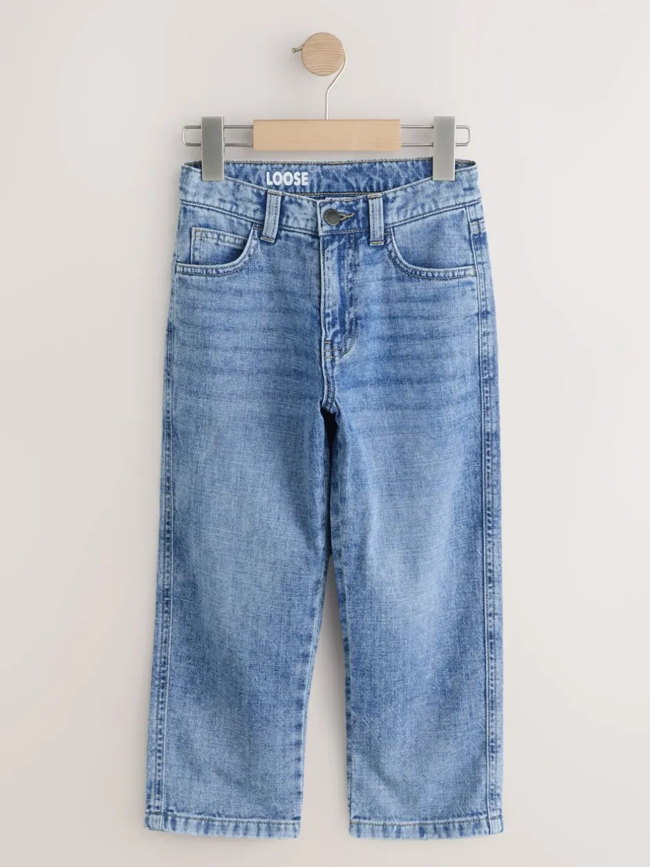 Next Denim bleu clair - Jean authentique (3-16ans) Ajustement lâche Hot