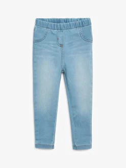 Next Denim bleu clair - Jeggings à taille élastiquée (3mois-7ans) Sale
