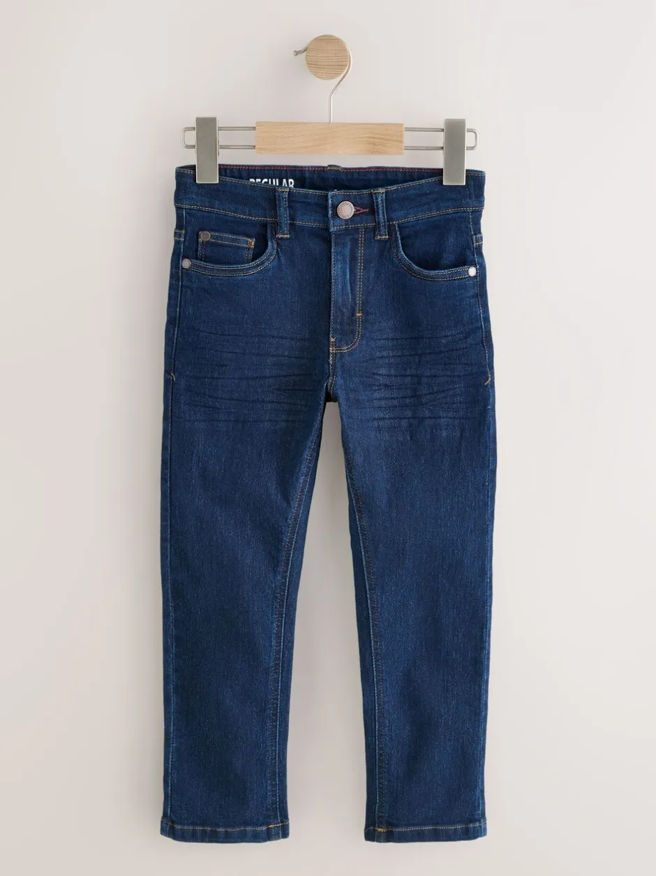 Next Denim bleu foncé/noir - Jean extensible, lot de 2 (3-17ans) Discount