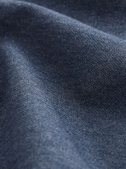 Next - Ajustement régulier - Polo Manches courtes Pique Denim chiné Online