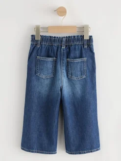 Next Denim Dark Wash (en) - Jeans à jambe large (3mths-7yrs) Sale