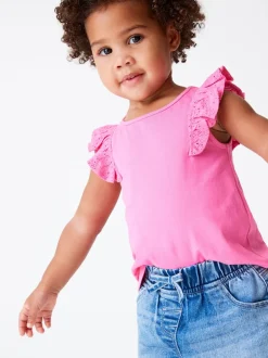 Next Denim Dark Wash (en) - Short à taille élastique (3mths-10yrs)