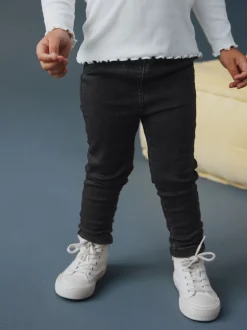 Next Denim noir - Jeggings à taille élastiquée (3mois-7ans) Outlet