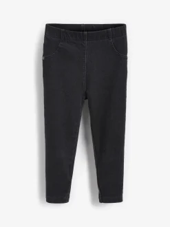 Next Denim noir - Jeggings à taille élastiquée (3mois-7ans) Outlet