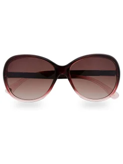 Ted Baker Dégradé Vin Rouge - Lunettes de soleil Blair Fade Discount