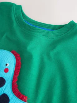 Next - Lot de 3 pantalons de pyjama tissés à carreaux (9mois-12ans) Dinosaure à carreaux rouge/bleu/vert Best