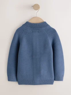 Next - Character Cardigan (3mths-7yrs) Dinosaure bleu Outlet