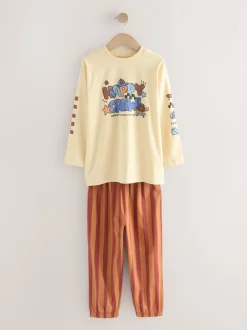 Next Dinosaure bleu/brun - Lot de 3 pyjamas oversize (9mois-10ans) Best