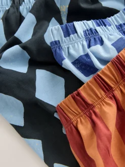 Next Dinosaure bleu/brun - Lot de 3 pyjamas oversize (9mois-10ans) Best