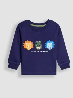 Jojo Maman Bébé Dinosaure de marine personnage - Lot de 2 pyjamas Mix And Match Clearance