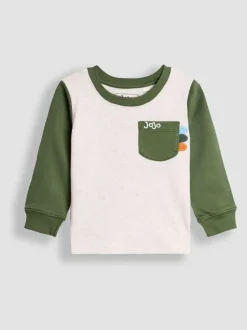 Jojo Maman Bébé Dinosaure de marine personnage - Lot de 2 pyjamas Mix And Match Clearance