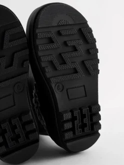 Next - Bottes de pluie à poignée Dinosaure noir à couleur changeante Sale