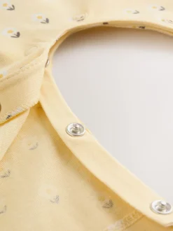 Next Ditsy jaune - Ensemble Salopettes et Bodys en jersey BÉBÉ 2 Pieces (0mois-3ans) Hot