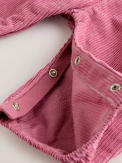 Next Ditsy rose - Body à manches longues et salopette en velours côtelé imprimé bébé Ensemble 2 pièces (0mois-2ans) Outlet