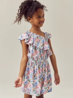 Next Ditsy rose - Combinaison à épaules volantées (3-16ans) Hot