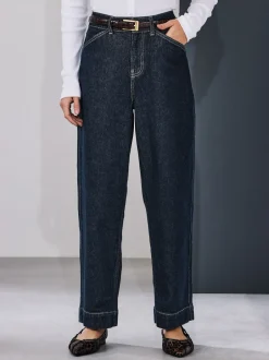 Next Délavage bleu - Jean denim à jambe large Best