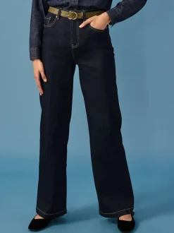 Next Délavage bleu - Jean large Online