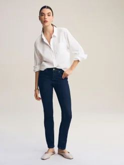 Next Délavage bleu - Jean slim super doux Discount