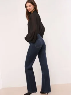 Lipsy Délavage bleu - Jeans Ample