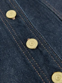 Next Délavage bleu - Minijupe Denim à poches plaquées