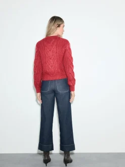 Next Délavage bleu - Raccourci pochette plaquée Jeans