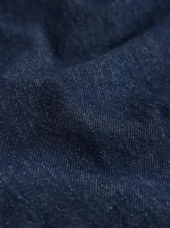 Next Délavage bleu - Raccourci pochette plaquée Jeans