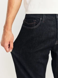 Next - Slim Fit (Slim Fit) - Jean Motionflex Délavage bleu Outlet