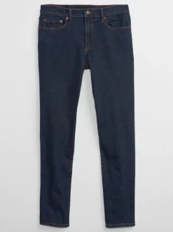 Gap Délavage bleu foncé - Coupe ajustée Comfort Extensible Tapered Jeans Sale