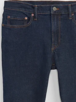Gap Délavage bleu foncé - Coupe ajustée Comfort Extensible Tapered Jeans Sale