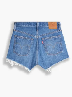 Levi's - ® 501® Original 100% Cotton Shorts Délavage moyen Oxnard Athens Discount