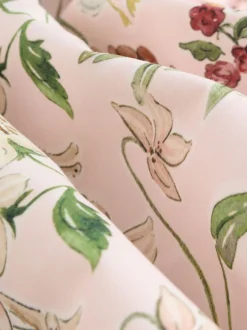 Next Double zip imprimé fleuri rose - Combinaison à capuche en nylon bébé (0mois-2ans) Clearance