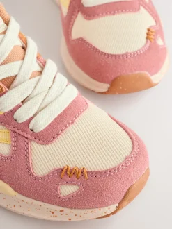 Next doux - Baskets à lacets color block Hot