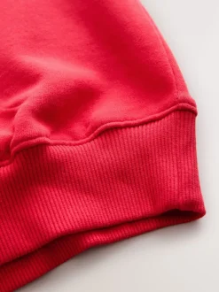 Next détail brodé Rouge - Sweat-shirt (3-16yrs)