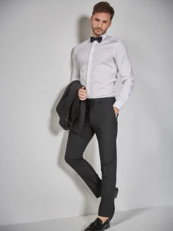 Next Détail du ruban - - Pantalon de costume de smoking Skinny Fit (Skinny Fit) Online